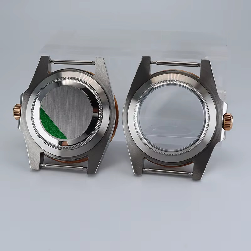 FENYA 40Mm Steel Watch Case Sapphire for Sea Dweller Seiko Nh35 Nh36 4R36 Miyota