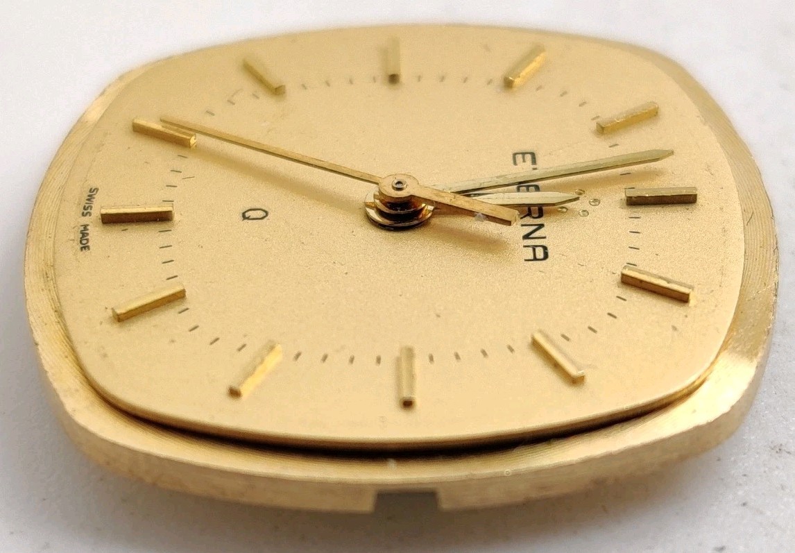 Eterna ETA Cal. 956.111 Swiss quartz watch movement Works