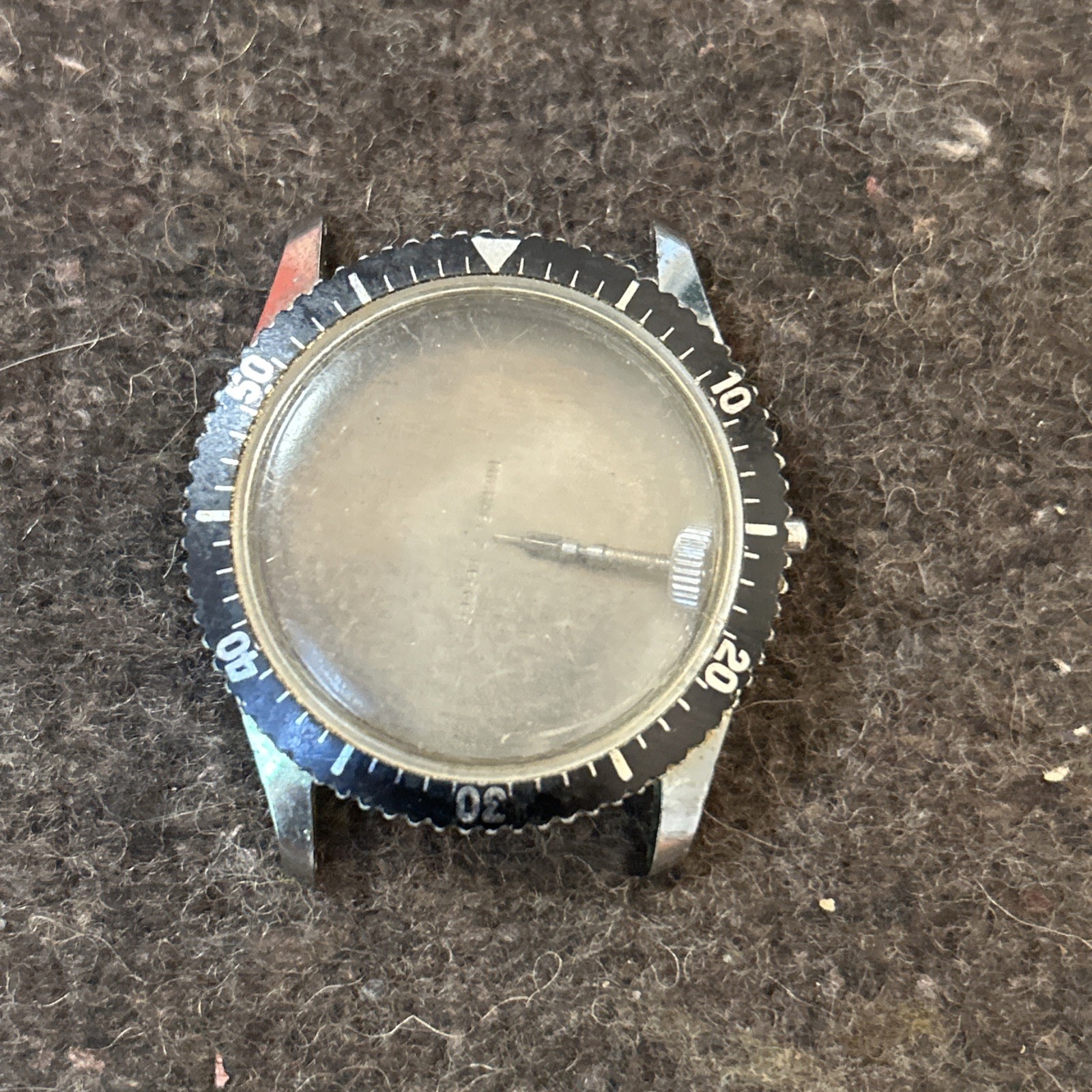 Vintage DIVER WATCH CASE FOR PARTS Michael Z Berger