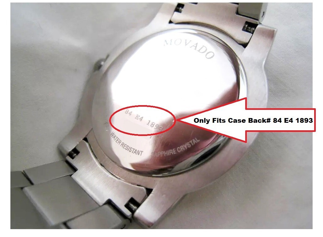 Movado Junior Sport Mens Watch 1/4 Band 0605105