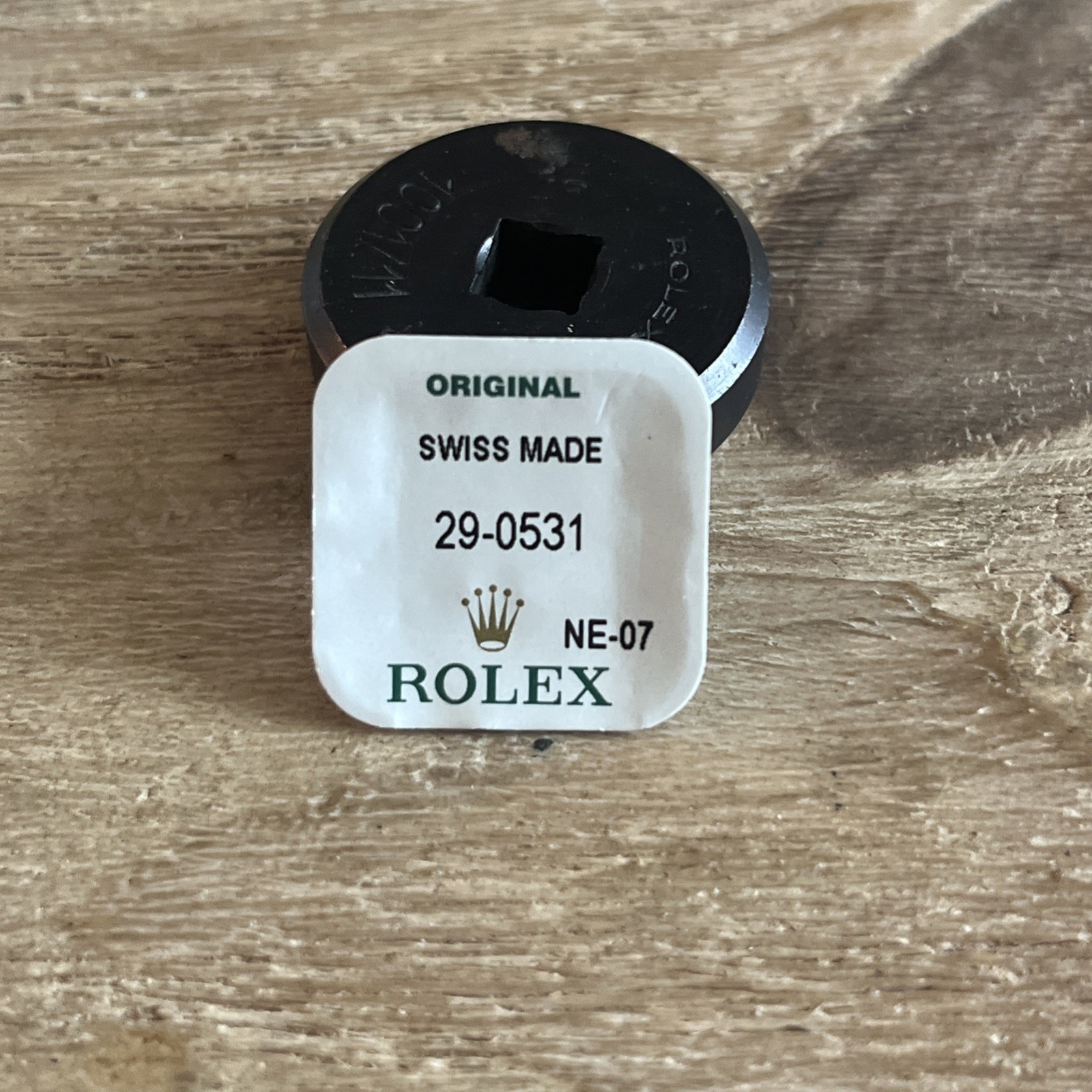 New Genuine Rolex 29-0531 White Crown Gaskets- Pack Of 5 (002)