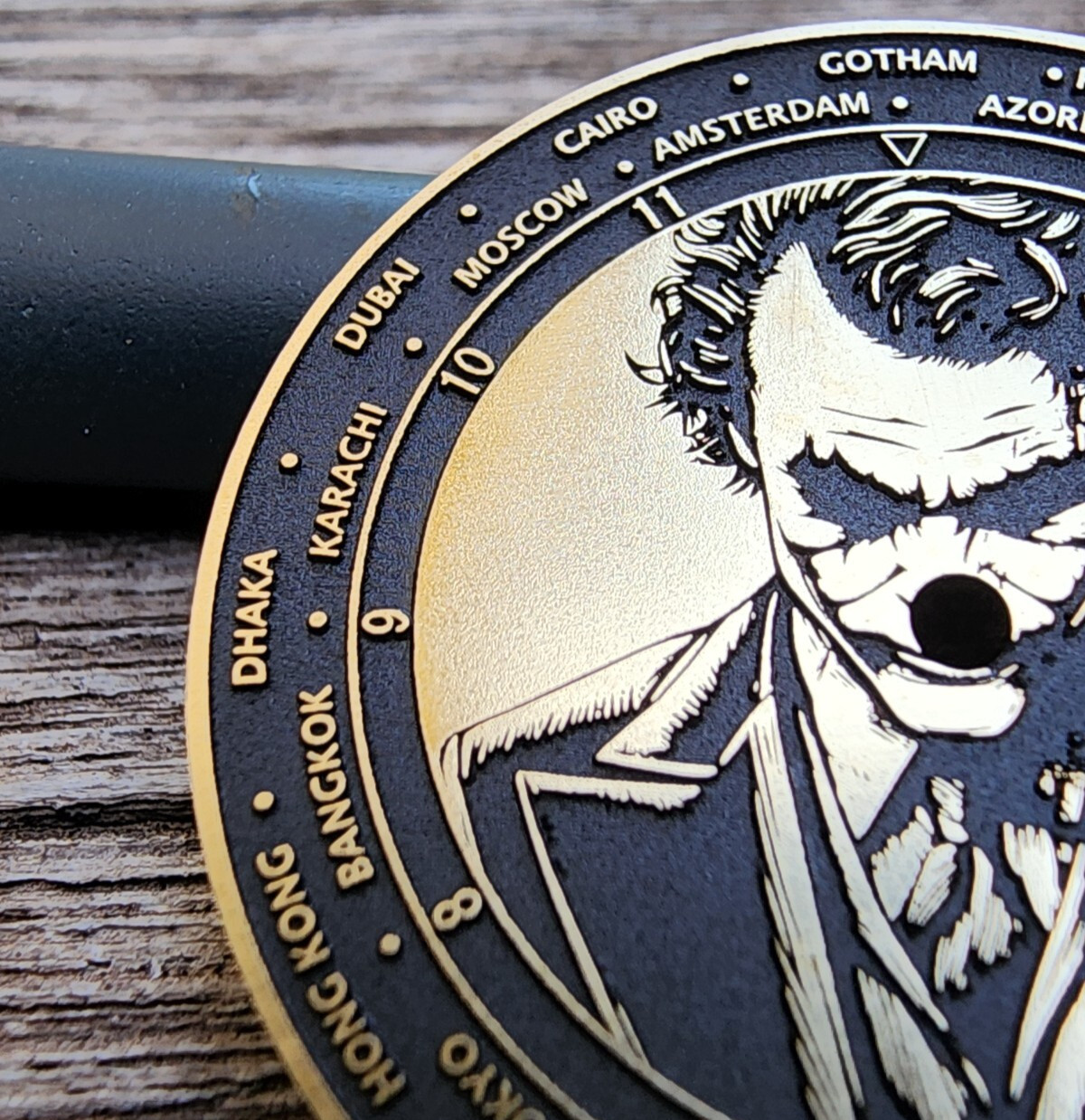 Custom-Made Laser Engraved Watch Dial | JOKER – Order any designsize