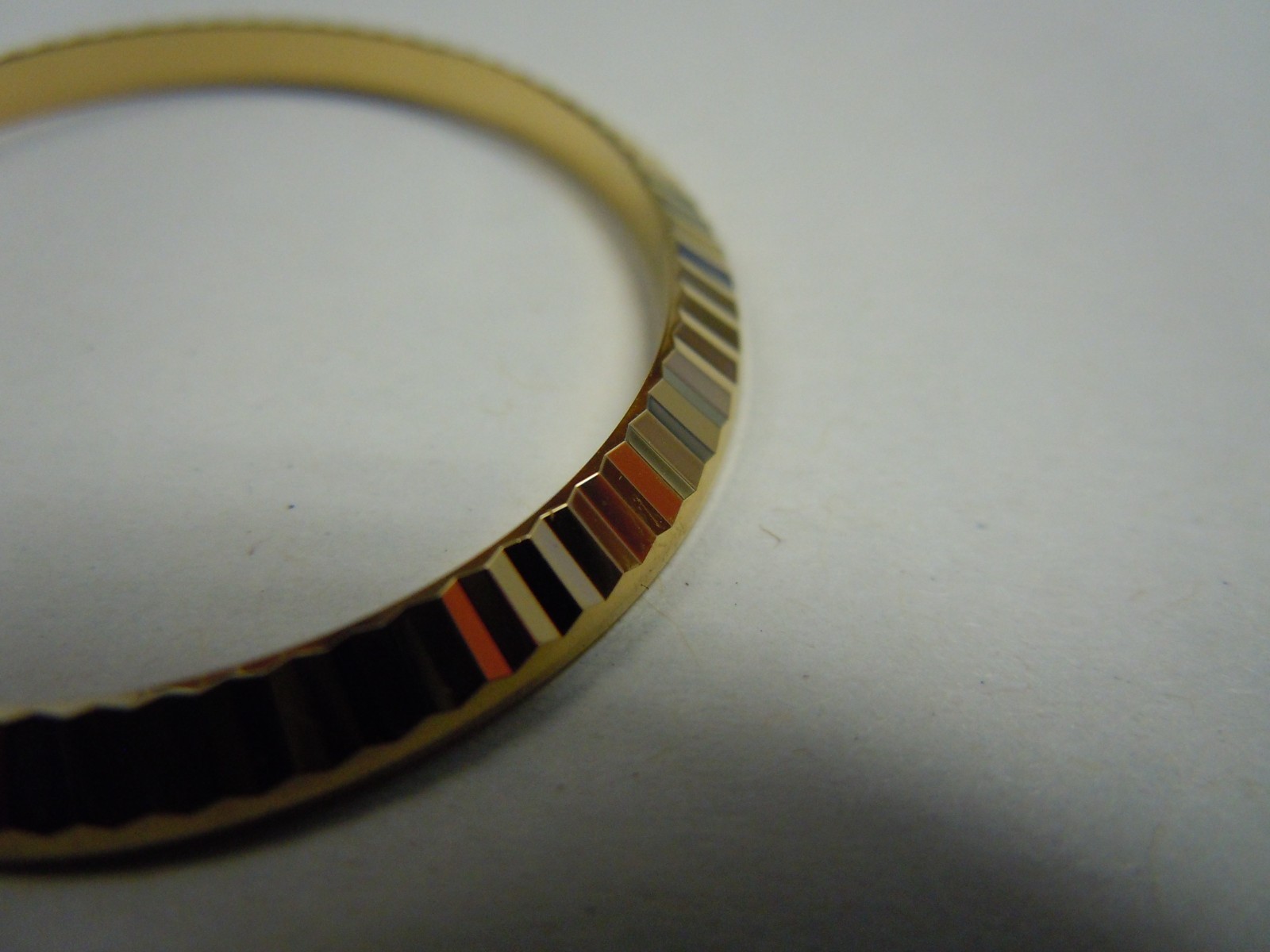 Yellow Gold Fluted Bezel 18K for Rolex Datejust 126203,126233 36mm