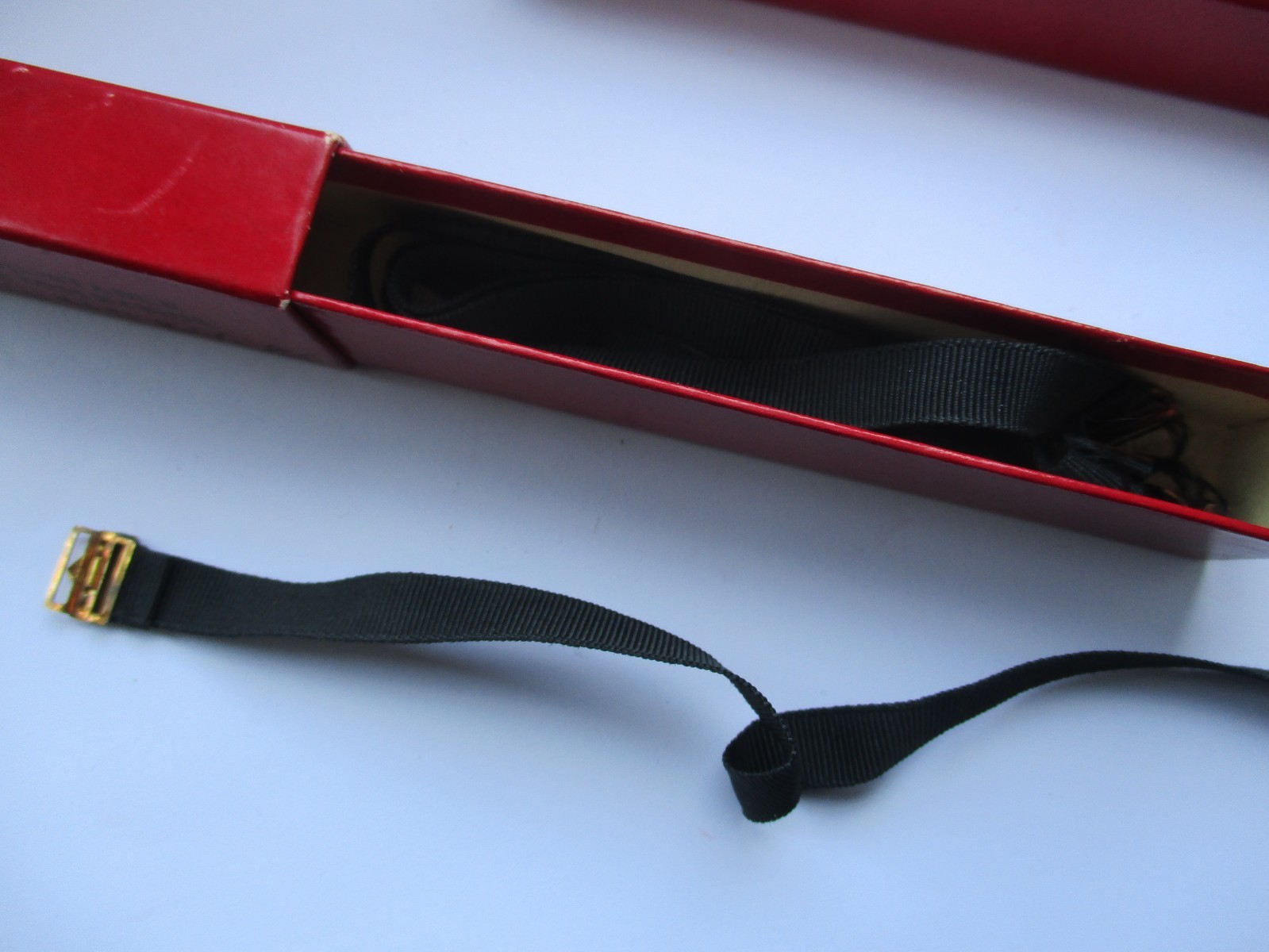 Vintage watch bands – adjustable by ALPHA – black x 24