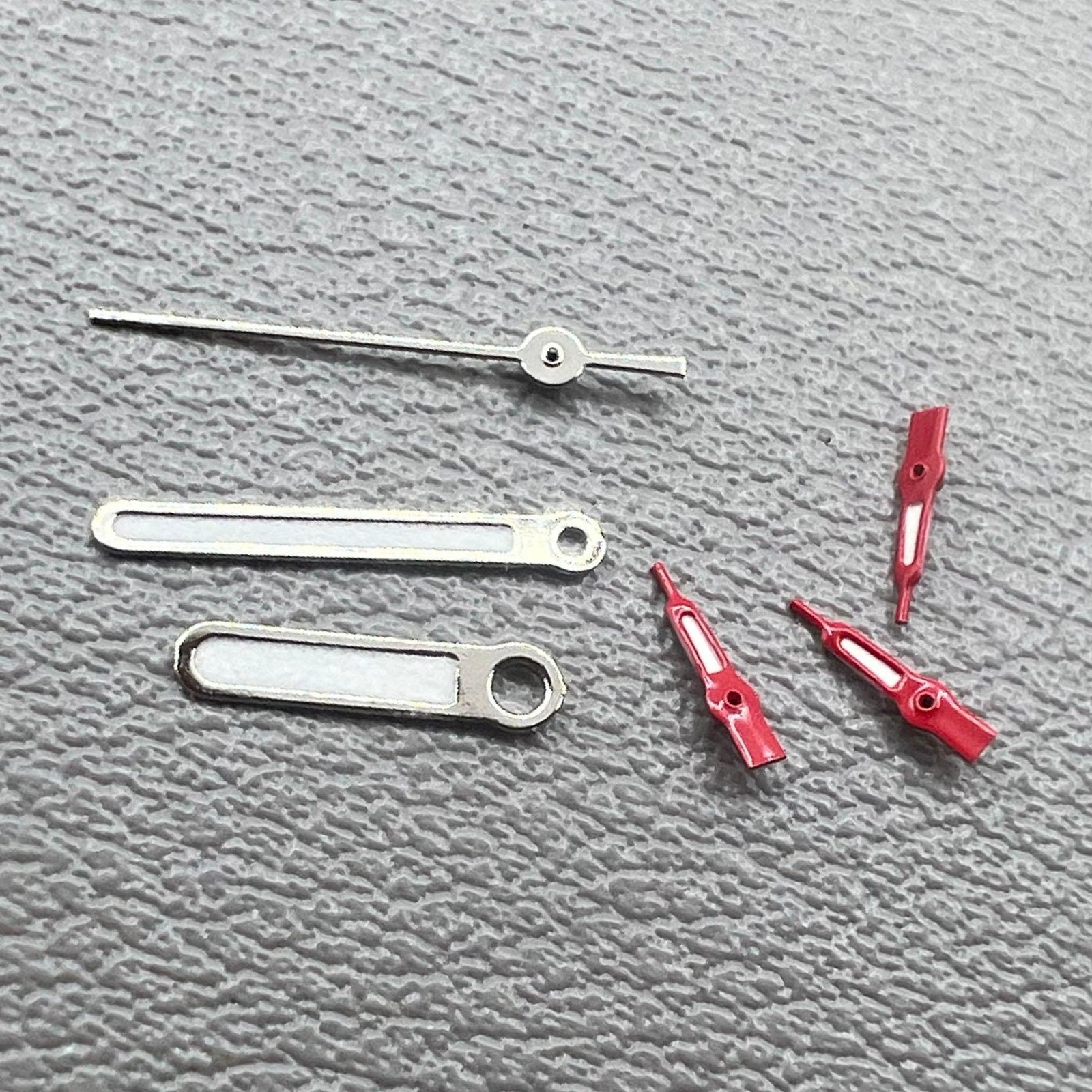 2 Sets/Pack Red Small Second Hand Watch Hands for VD53 VD54 VD57 Movement