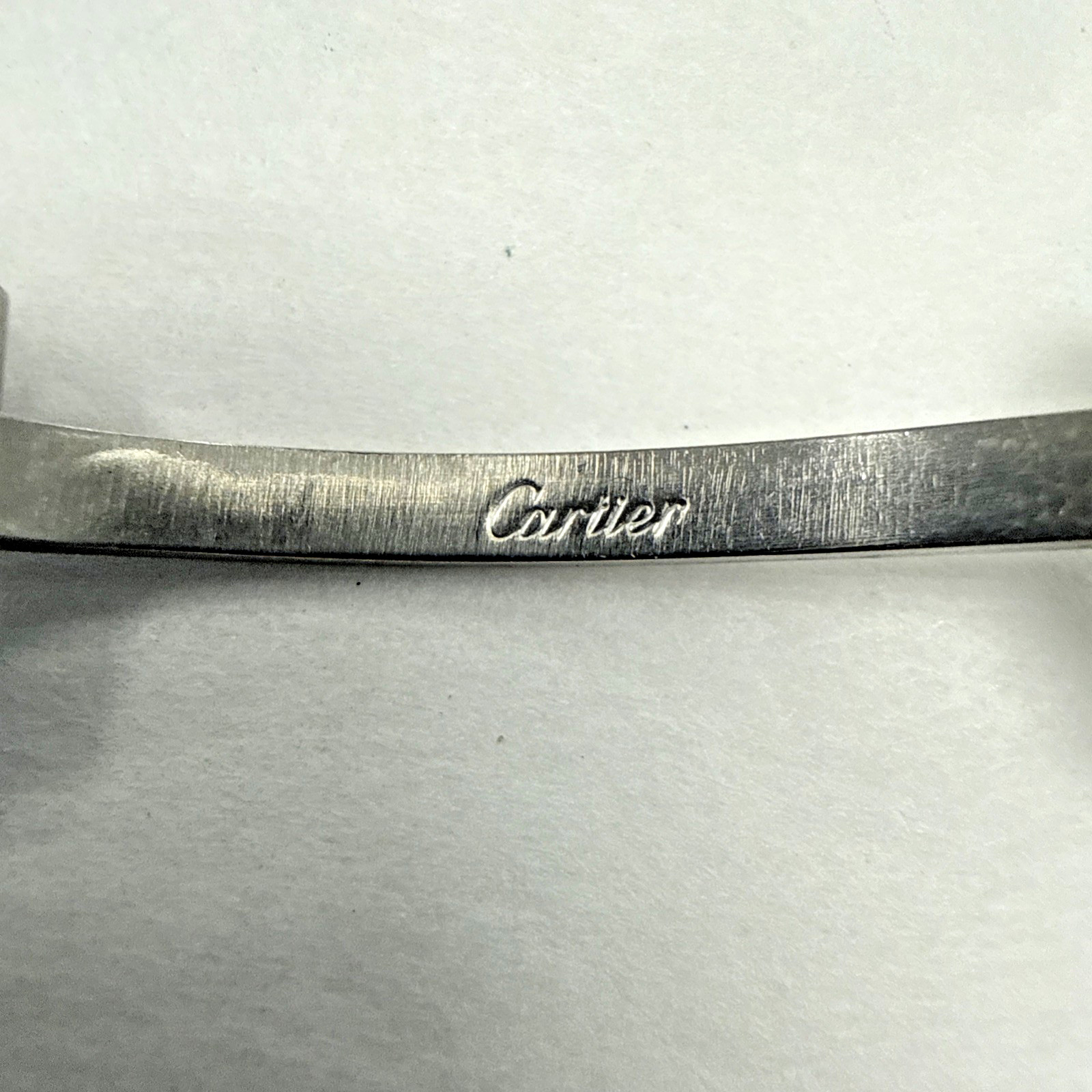 Cartier Stainless Bracelet Steel Folding Deployment Clasp Buckle 13.2mm e12163