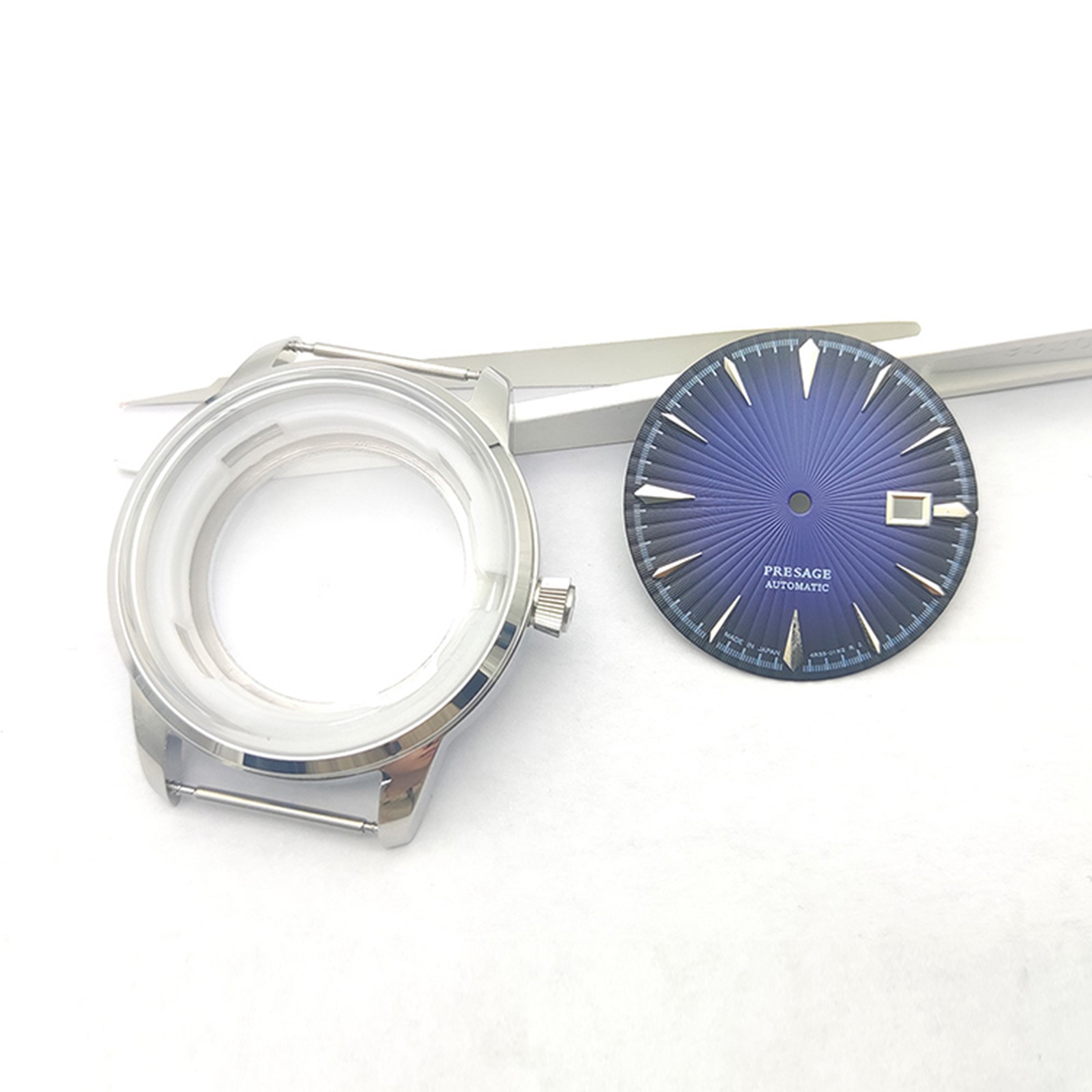 40mm Steel Watch Case Accessories for NH35A/NH36A/4R/38 Movement