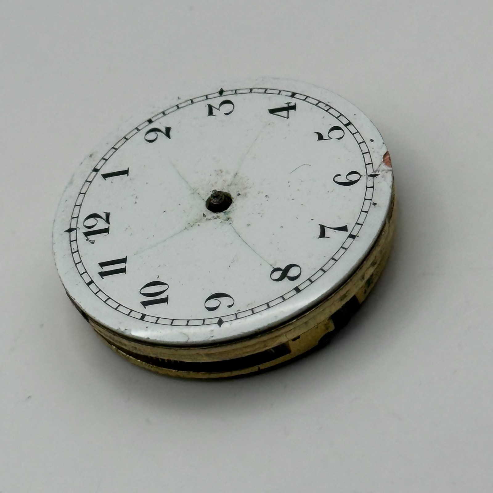 Rolex Rebberg Watch Movement 15 Jewels Swiss Manual Wind Parts Repair 25.4mm