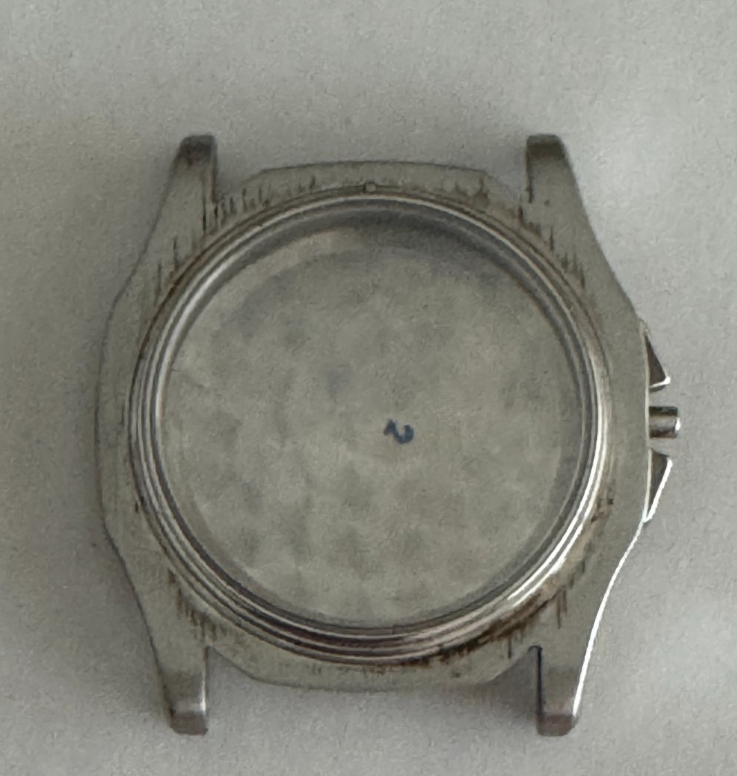 MENS 36MM CONCORD SARATOGA WRISTWATCH CASE 15-C2-230 STAINLESS STEEL NEW CRYSTAL