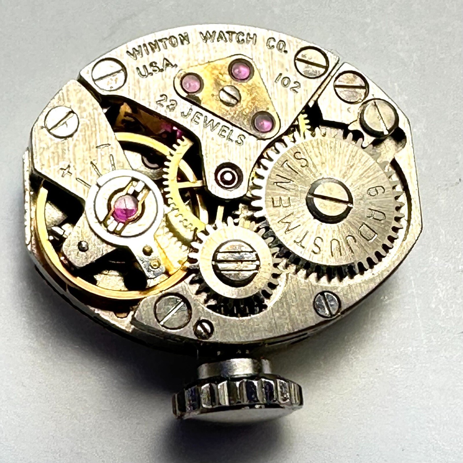 Winton 102 Ladies 23 Jewel Watch Movement 24 Hour Run Test