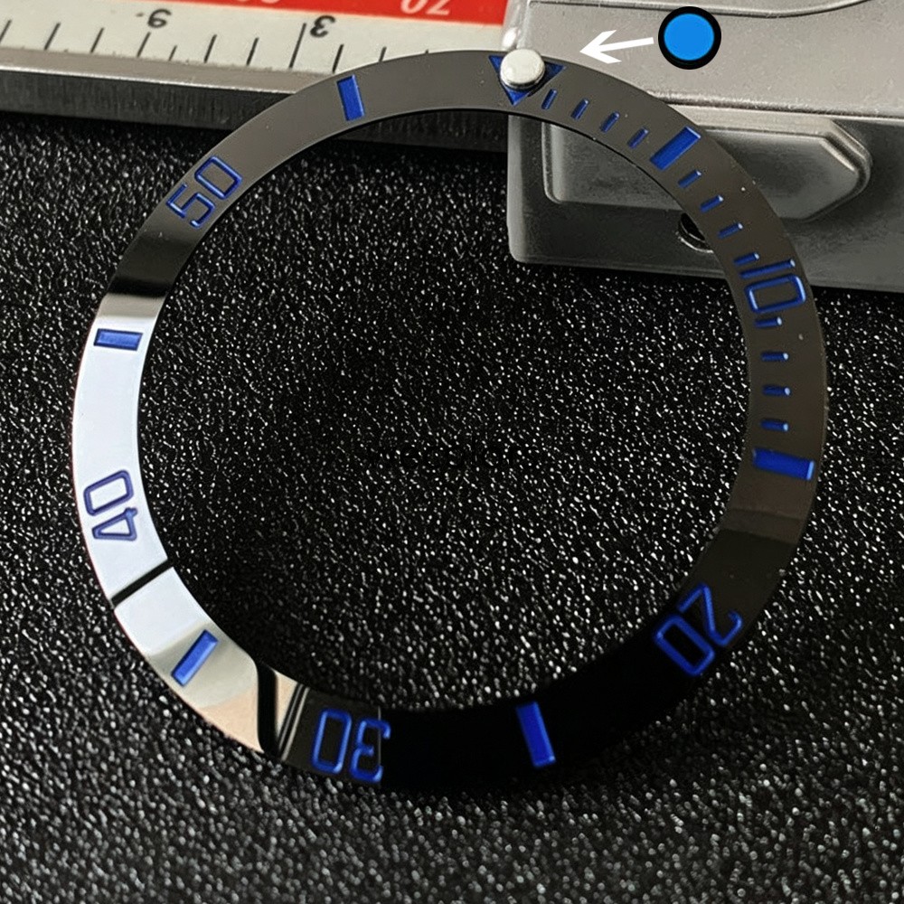 Ceramic Luminous Sloped Watch Bezel Insert for SUB 16610 16610LN 16800 16613