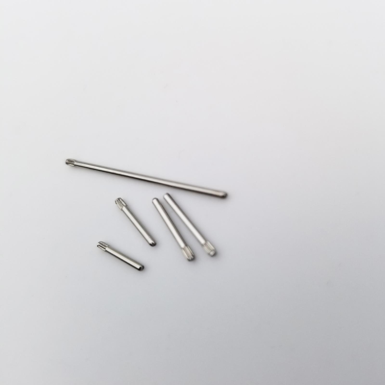 300Pcs 1.0mm Single End Assorted Knurled Watch Band Bar Bracelet Link Pin a