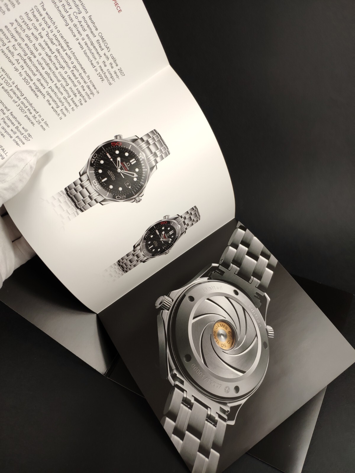 RARE Limited OMEGA WATCH CD Disc JAMES BOND 007 50 YEAR