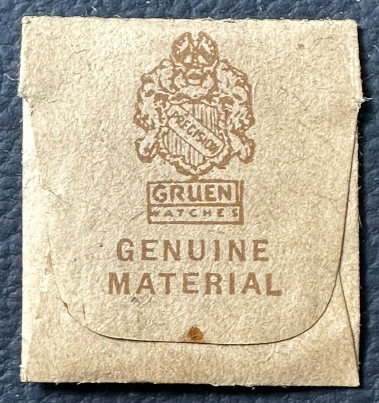 GENUINE GRUEN EB425 CAL115 1/4 DOZEN CLICKS JEWELER WATCH REPAIR WP5