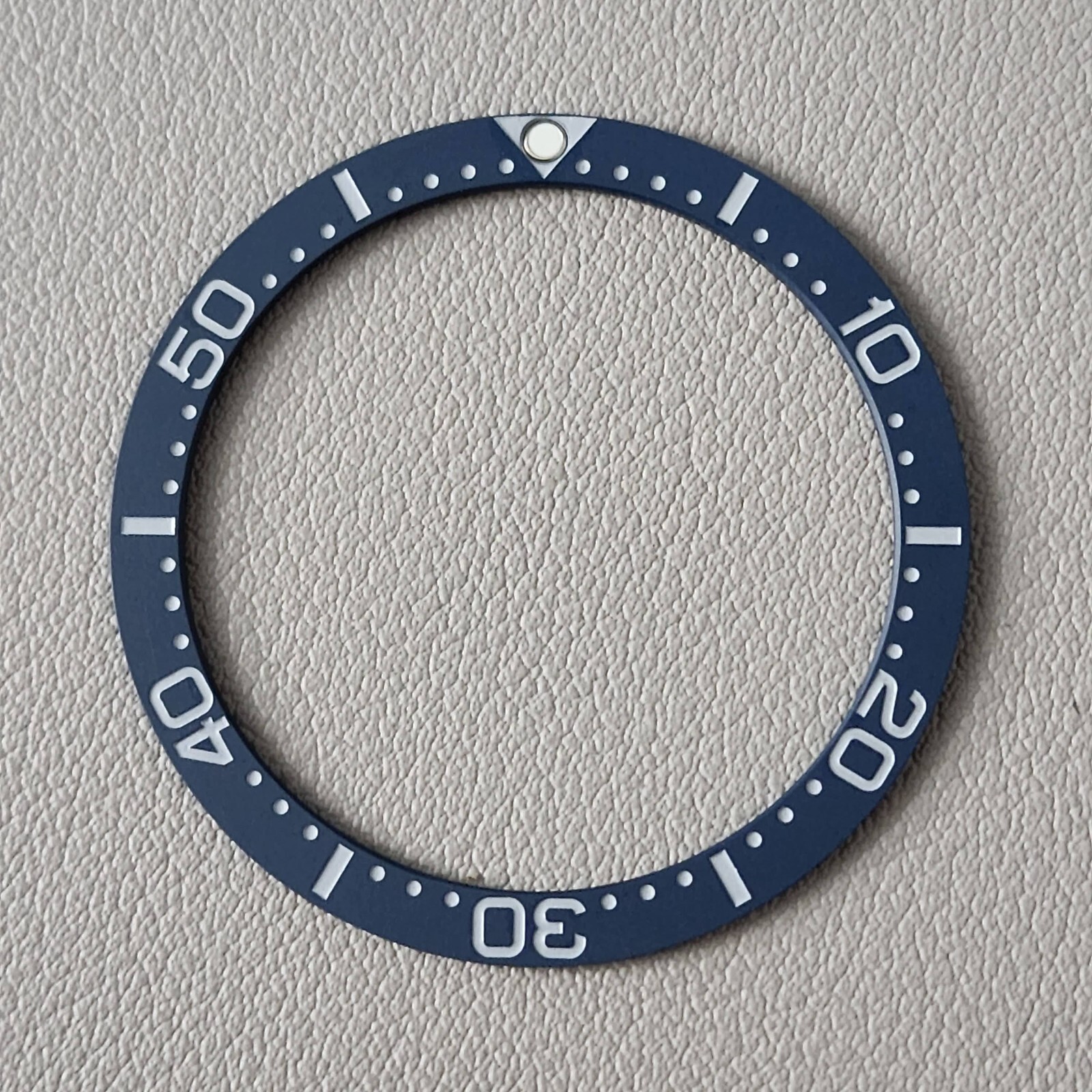 Bezel Insert Dark Blue Turtle Ceramic / Flat C3 Low PIP / Matte