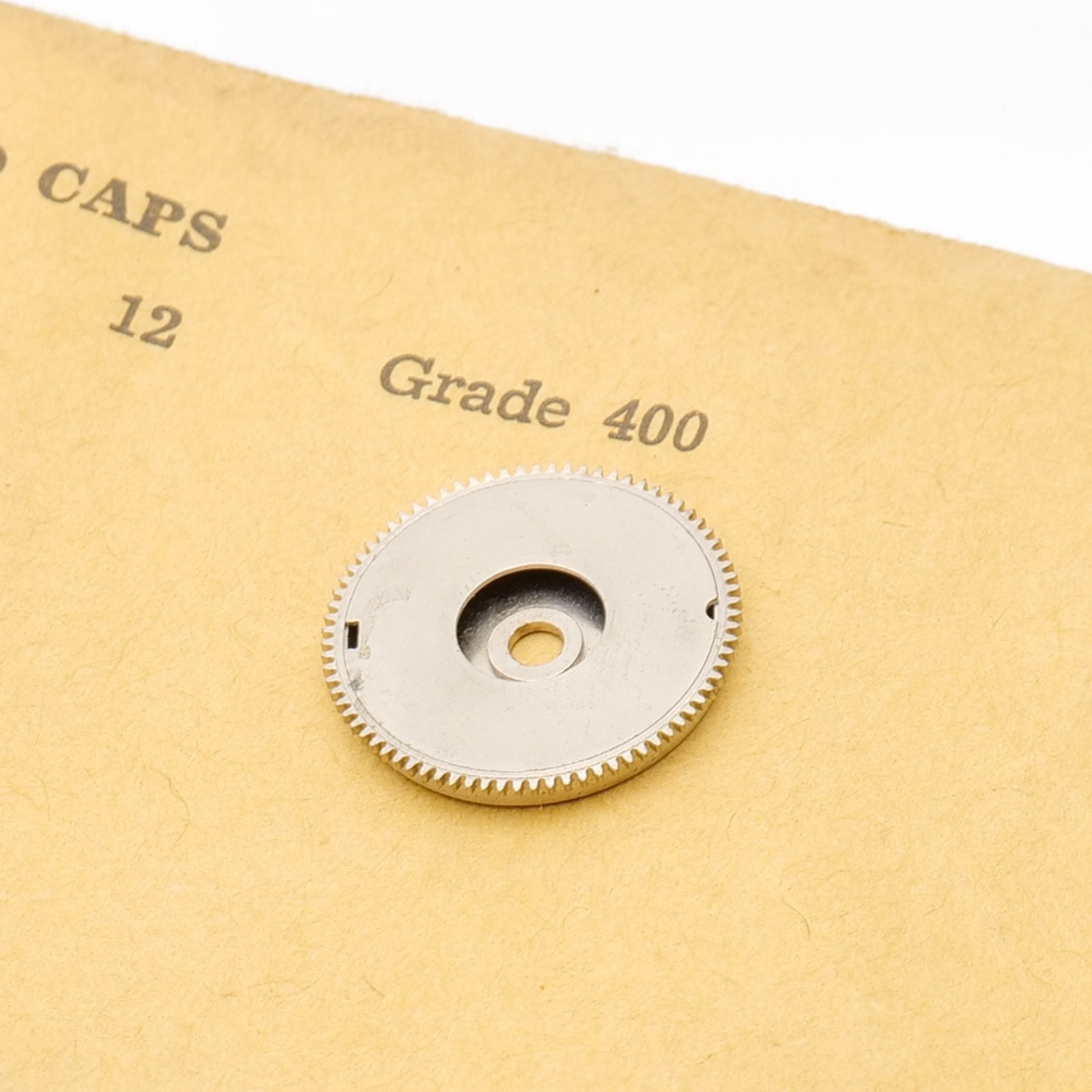 Hamilton 115070 Watch Barrel & Cap Part New Old Stock Fits Grade 400 (G18D13)