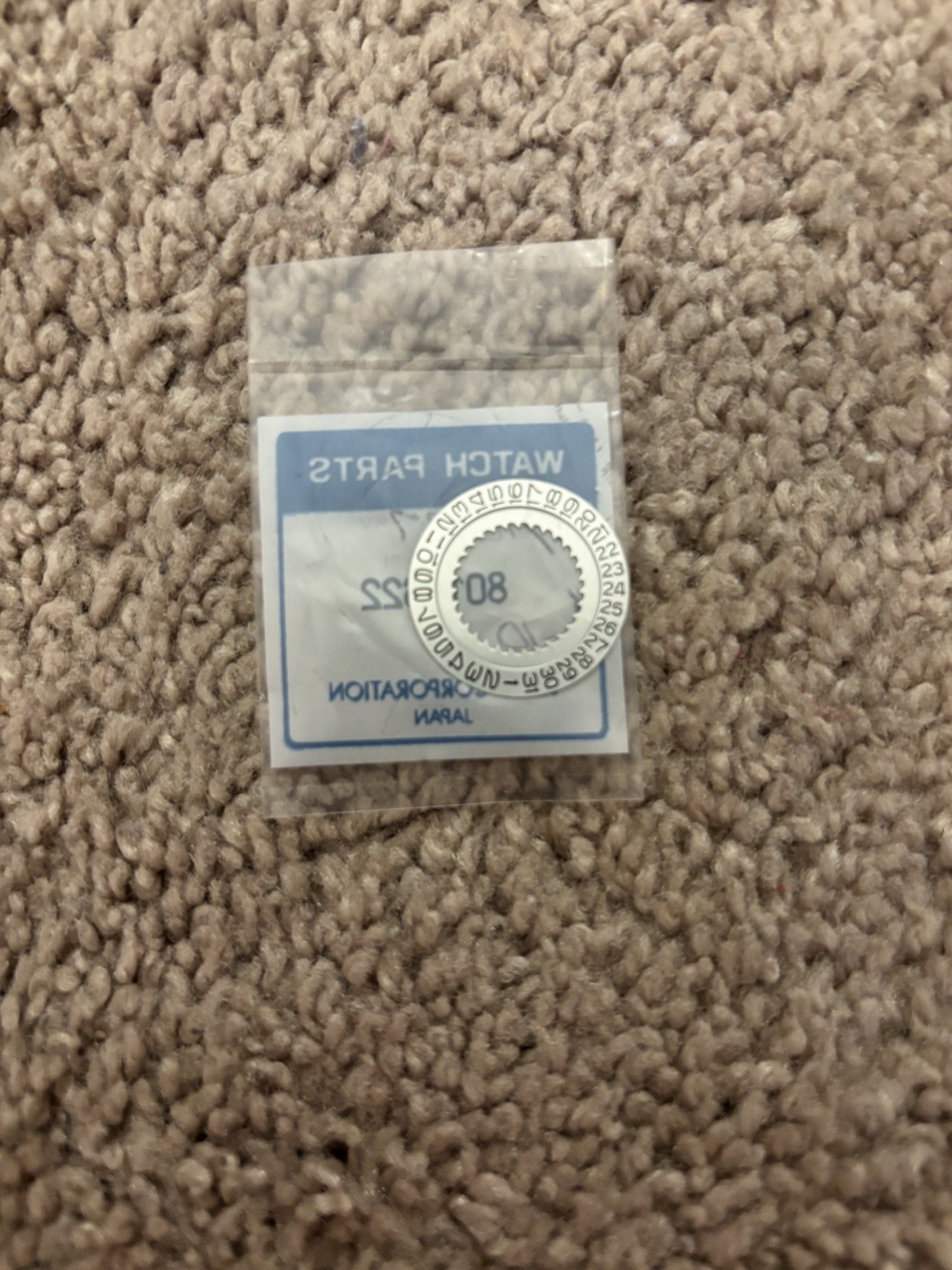 SEIKO Authentic Part# 801 622