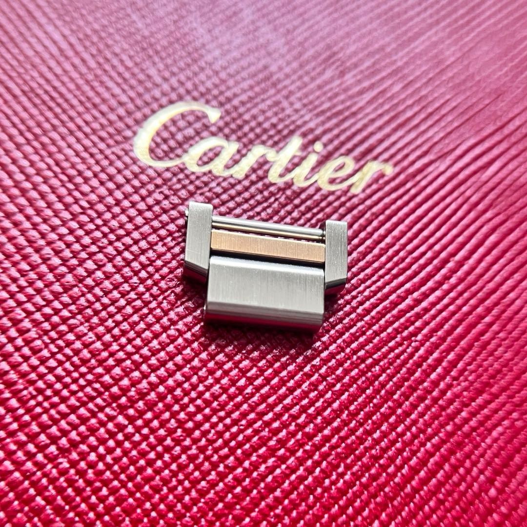 Genuine Cartier Tank Francaise SM SS 18K Rose Gold Bracelet Link 14.5mm OEM