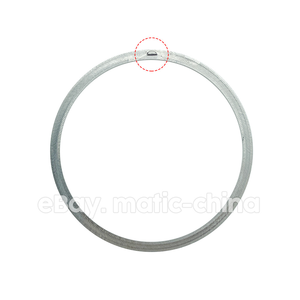 SKX007/SRPD Chapter Ring Matte Silver 60-minute Index Skx Mod Parts
