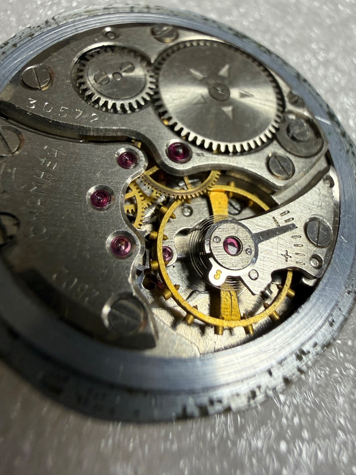 Watch movement USSR Raketa Cal.2602 plus Dial.For parts.