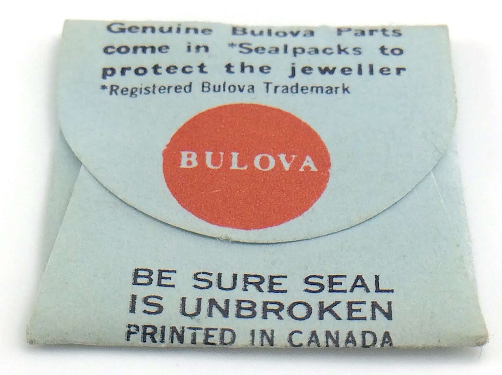 Genuine Bulova Standardized Parts 10CMC #357 Alt Disk Lever Sealed I612