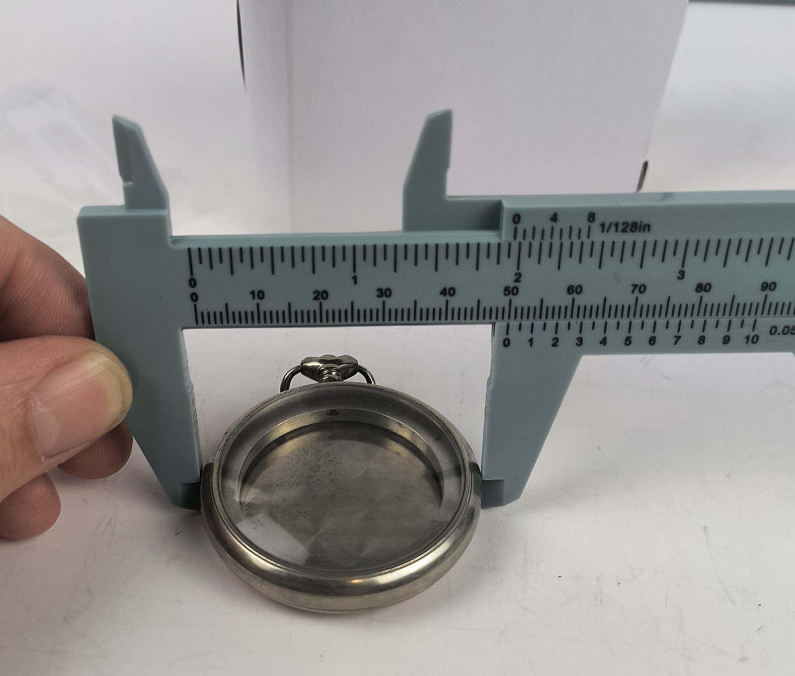 F- Railroad Locomotive Pocket Watch Case Only
