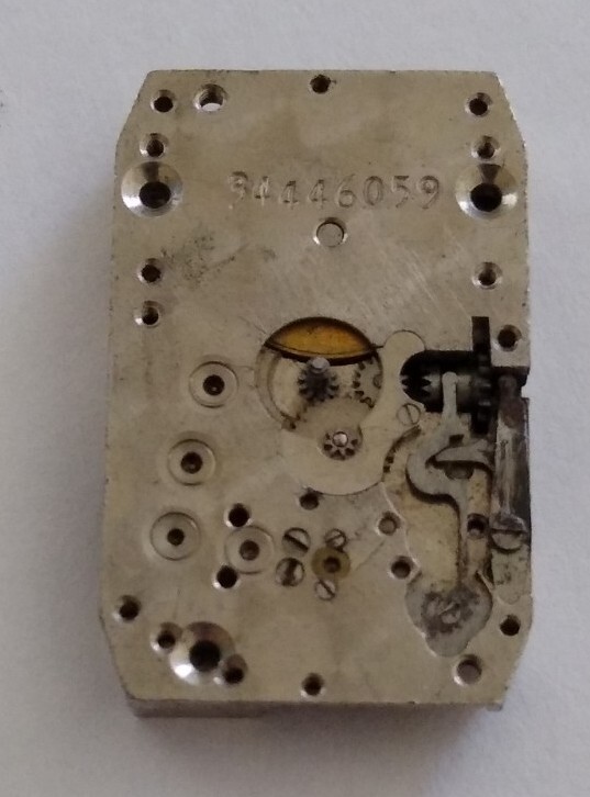 Vintage 1933 Elgin 484 Movement 15 Jewels To Restore