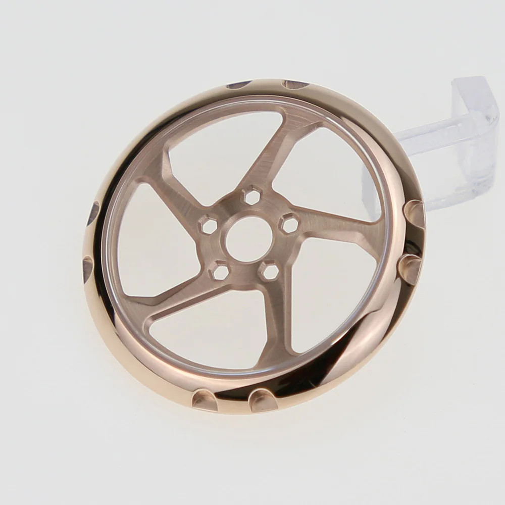 10ATM Watch Caseback 316L Stainless Steel Sapphire Glass Rotor Rim For SKX007