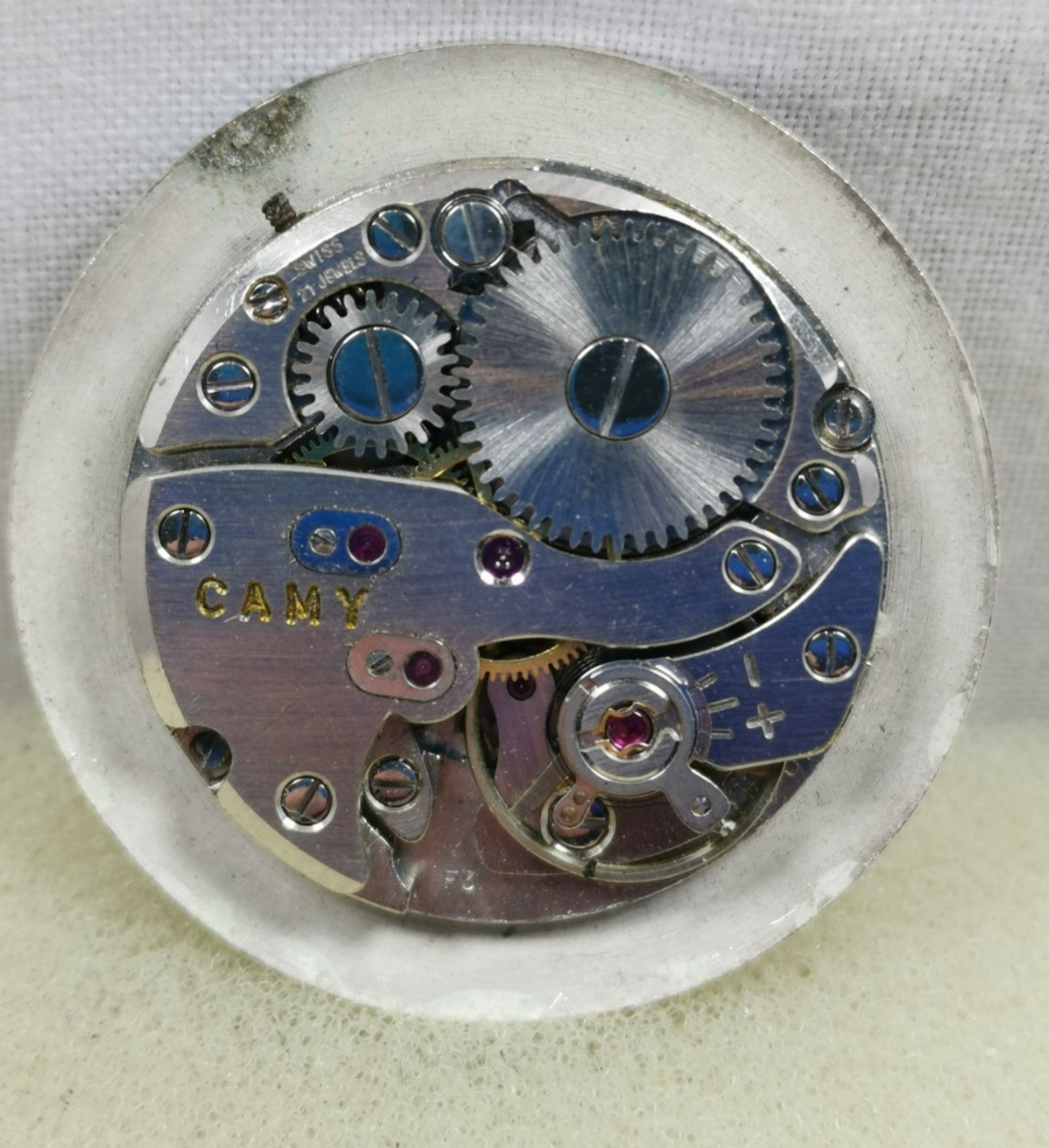Camy 17J Cal. FHF 67 Swiss Wristwatch Movement Repair/Parts