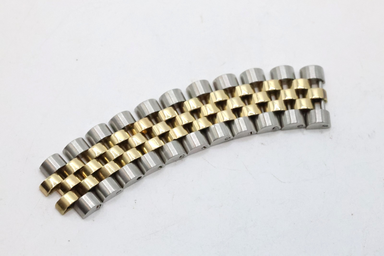 Authentic ROLEX Datejust jubilee Link 14K Y Gold /SS For 36mm 1601 1625 #PI1