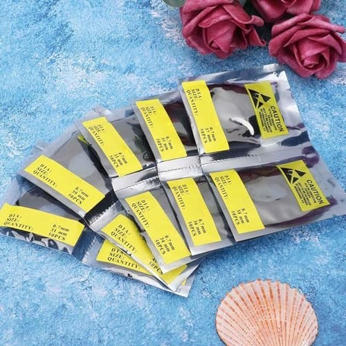 500PCS 0.7mm Waterproof Rubber O-Rings for Watch Repairs & Back Covers, 31-40mm