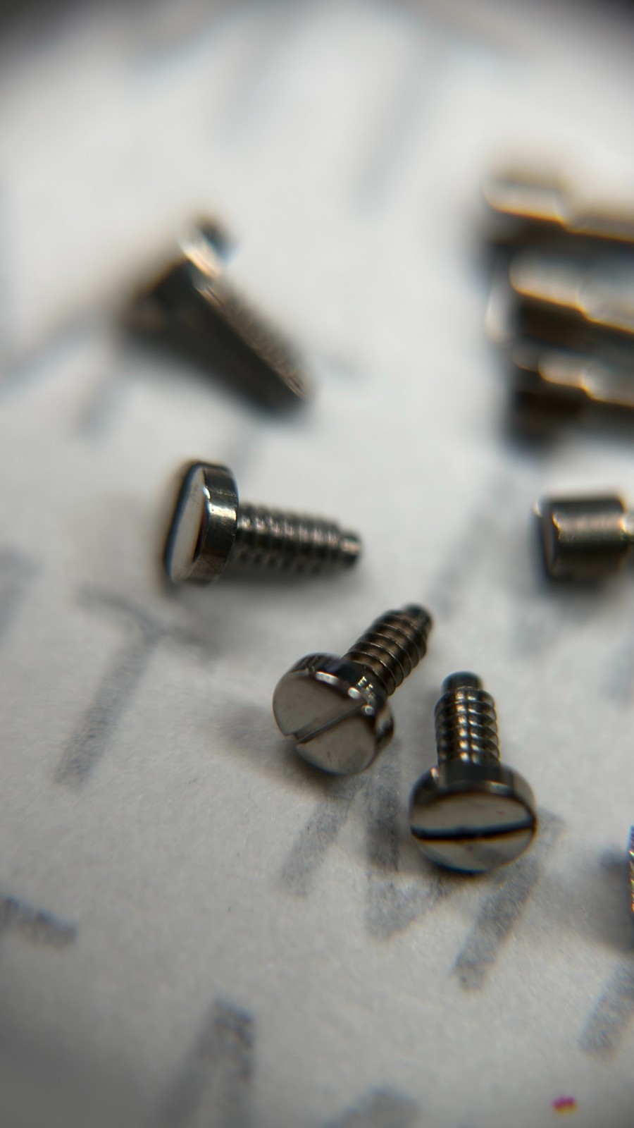Screw Pushrod Set 10pcs For IWC Portugieser 3714 Used Watch Part