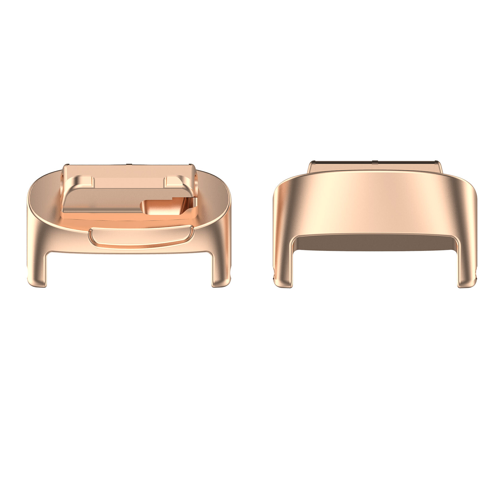 For Fitbit Inspire3 12mm Stainless Steel Connector + Spring Bar Accessories