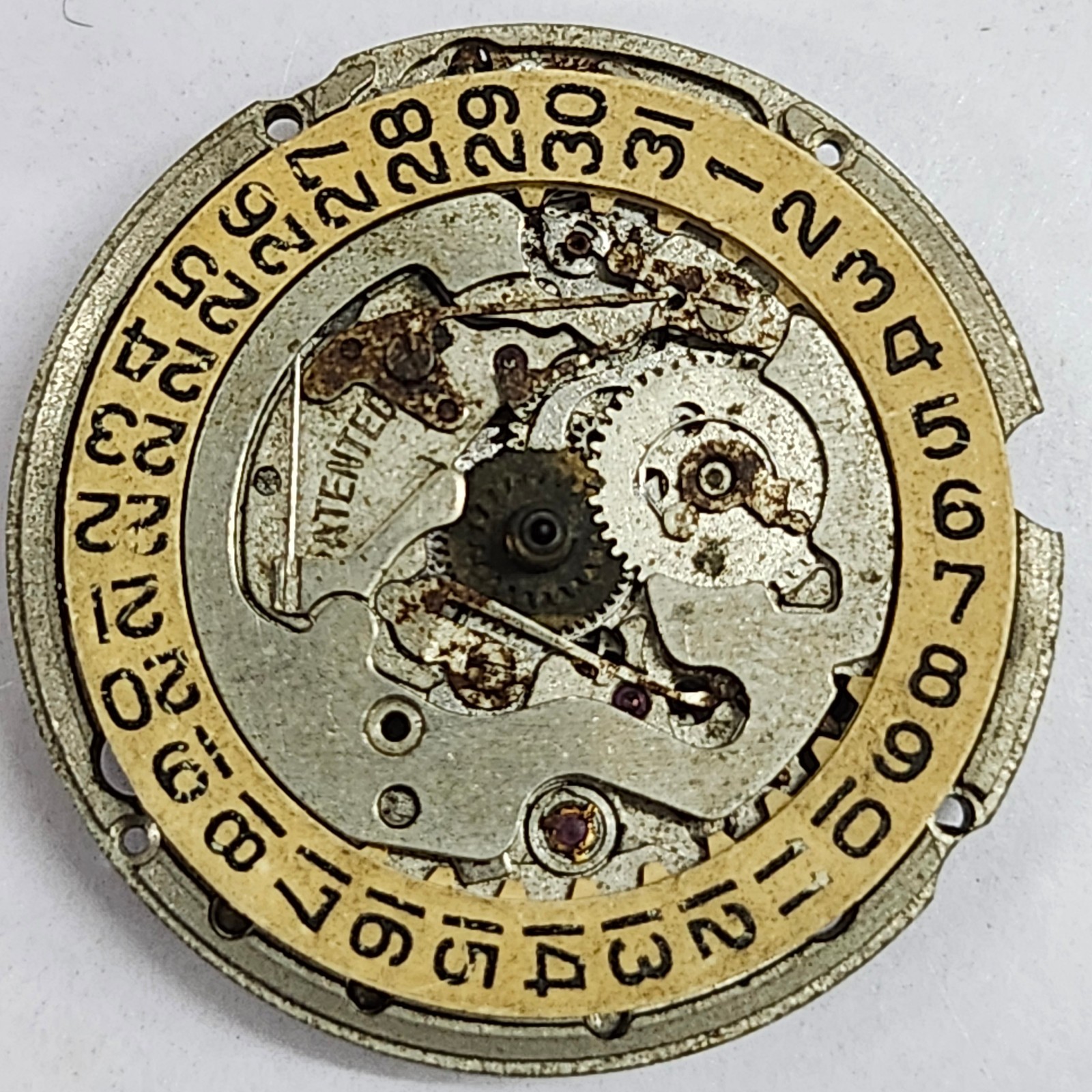 Soviet USSR Slava Caliber 2414 Watch Movement | 21J Twin Barrel | For Parts/Repa