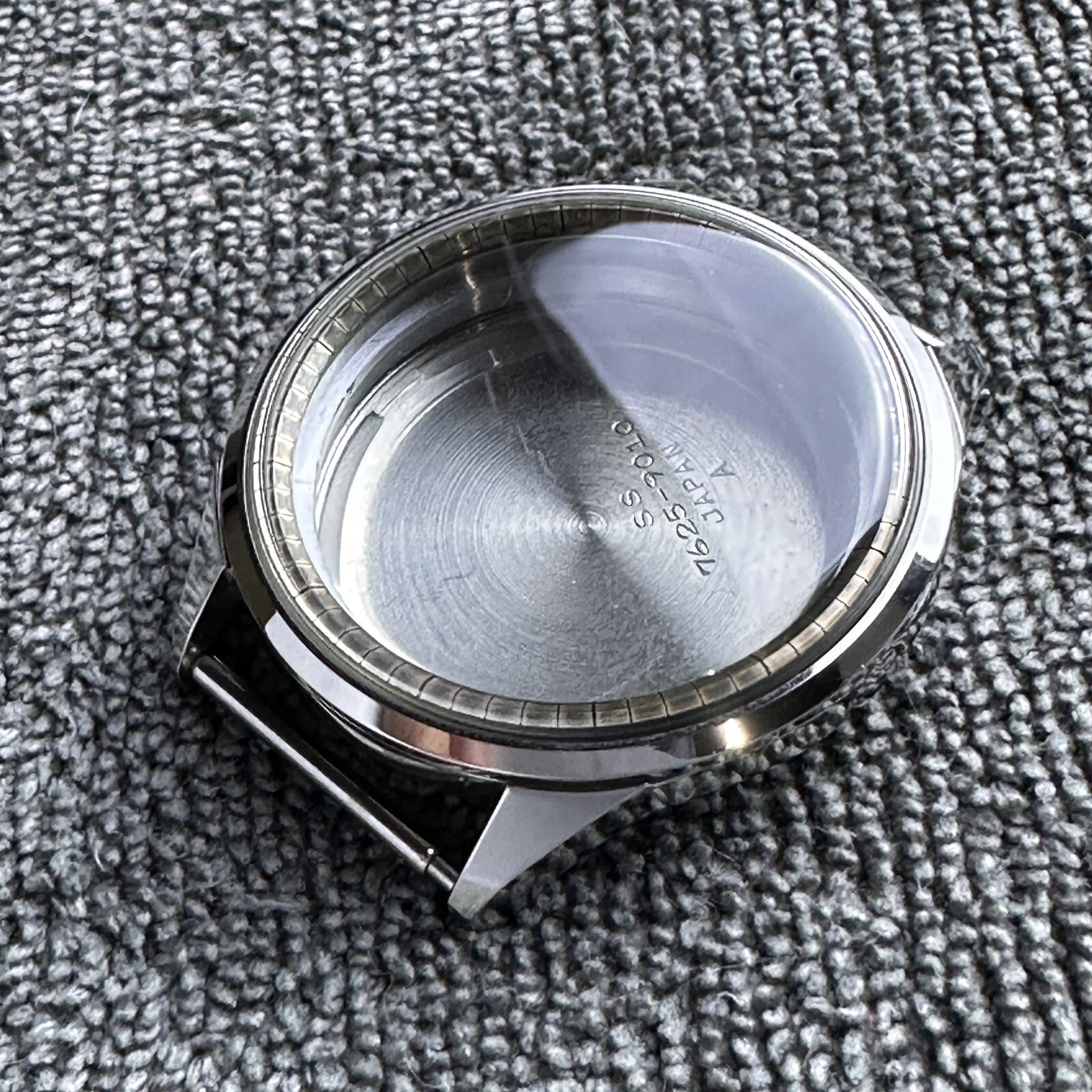 ORIGINAL NEW OLD STOCK ‘1965 VINTAGE SEIKO SPORTSMATIC 7625-9010 SS CASE