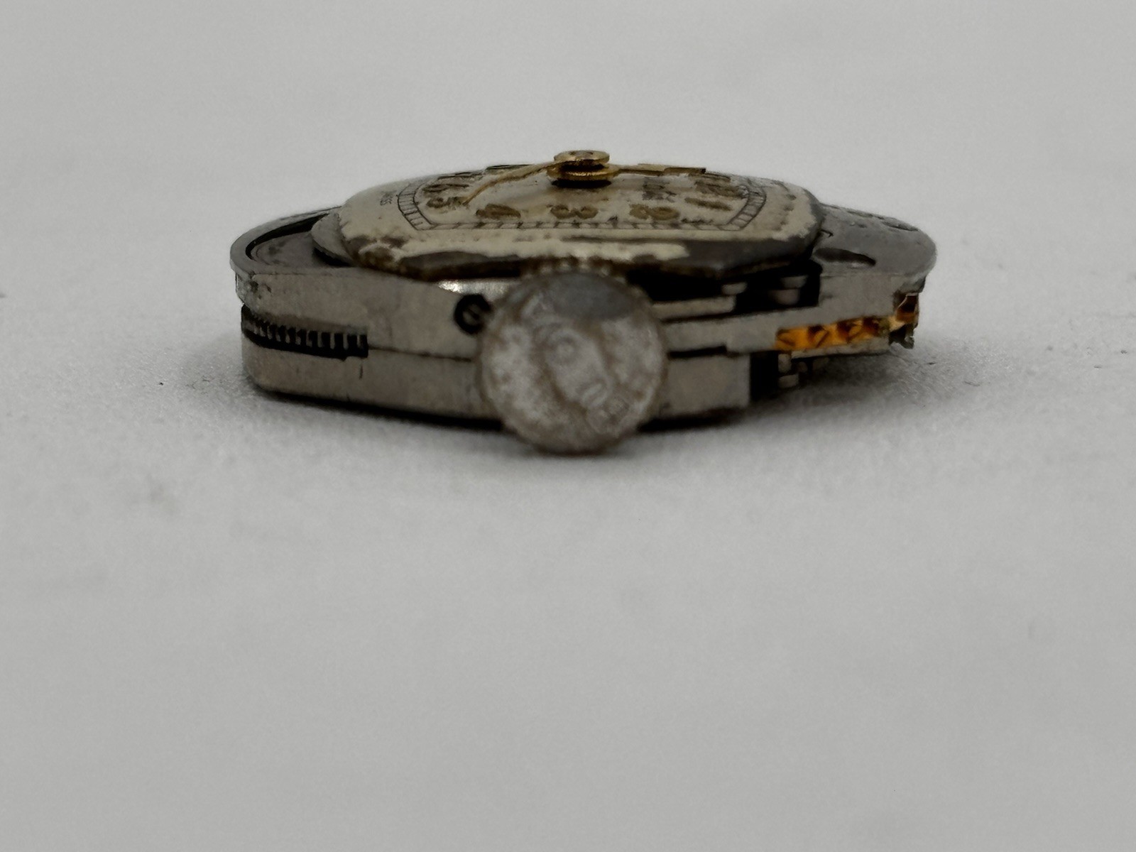 Vintage Bulova 6BL Watch Movment Dial and Hands Parts Only