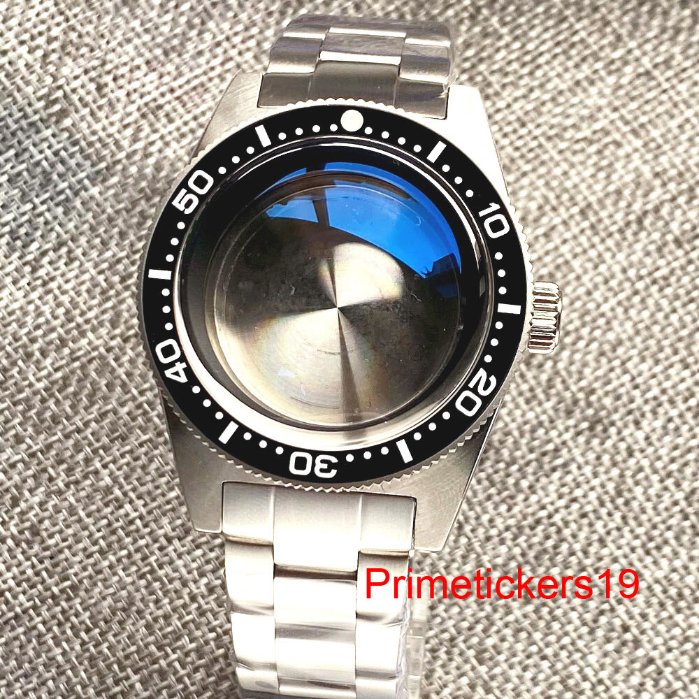 300M Watch Dive Case Steel Strap Sapphire Glass Fit NH35 ETA2824 PT5000 Movement