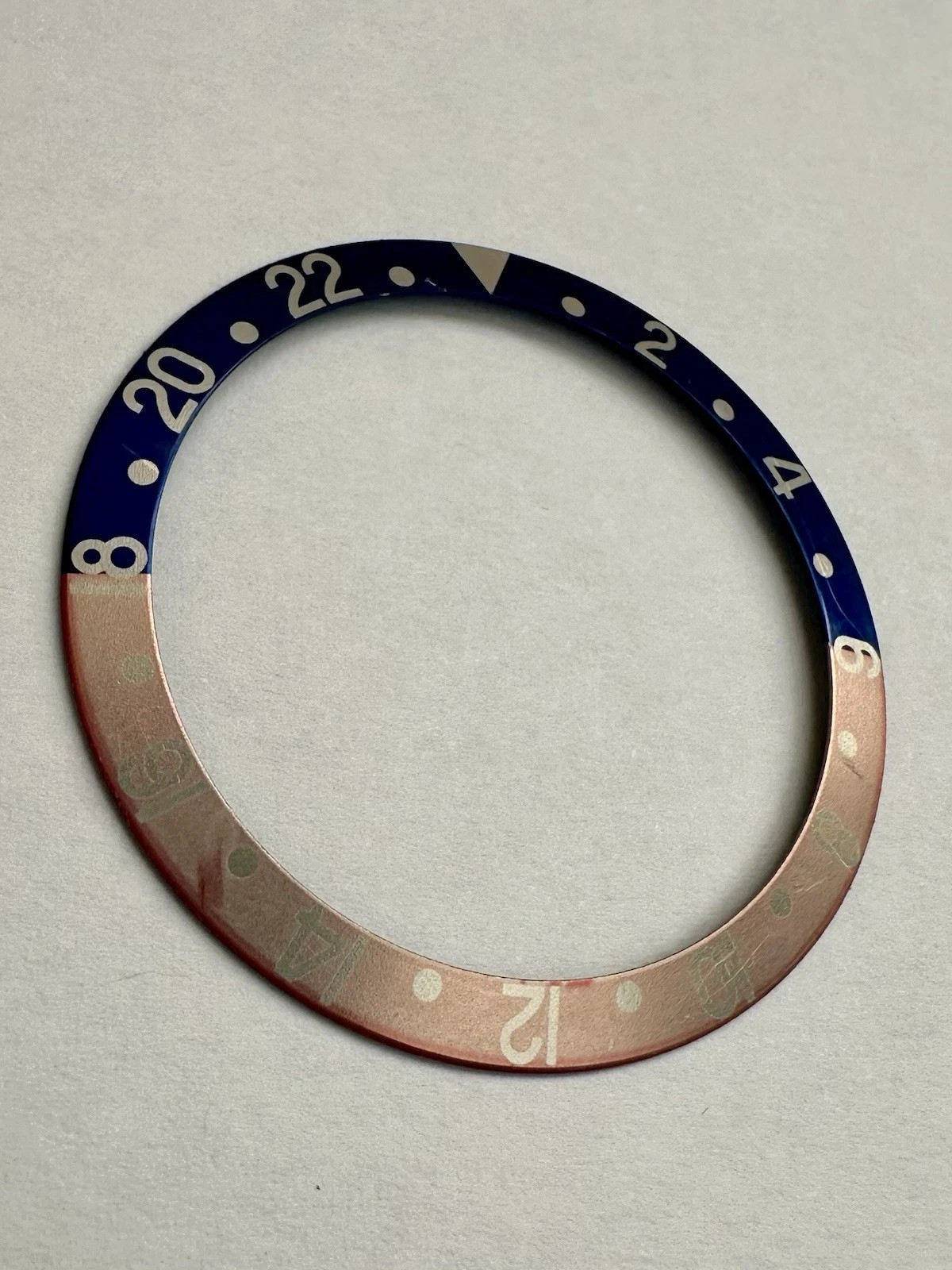 Genuine Rolex GMT Pepsi Bezel Insert 16710 16700