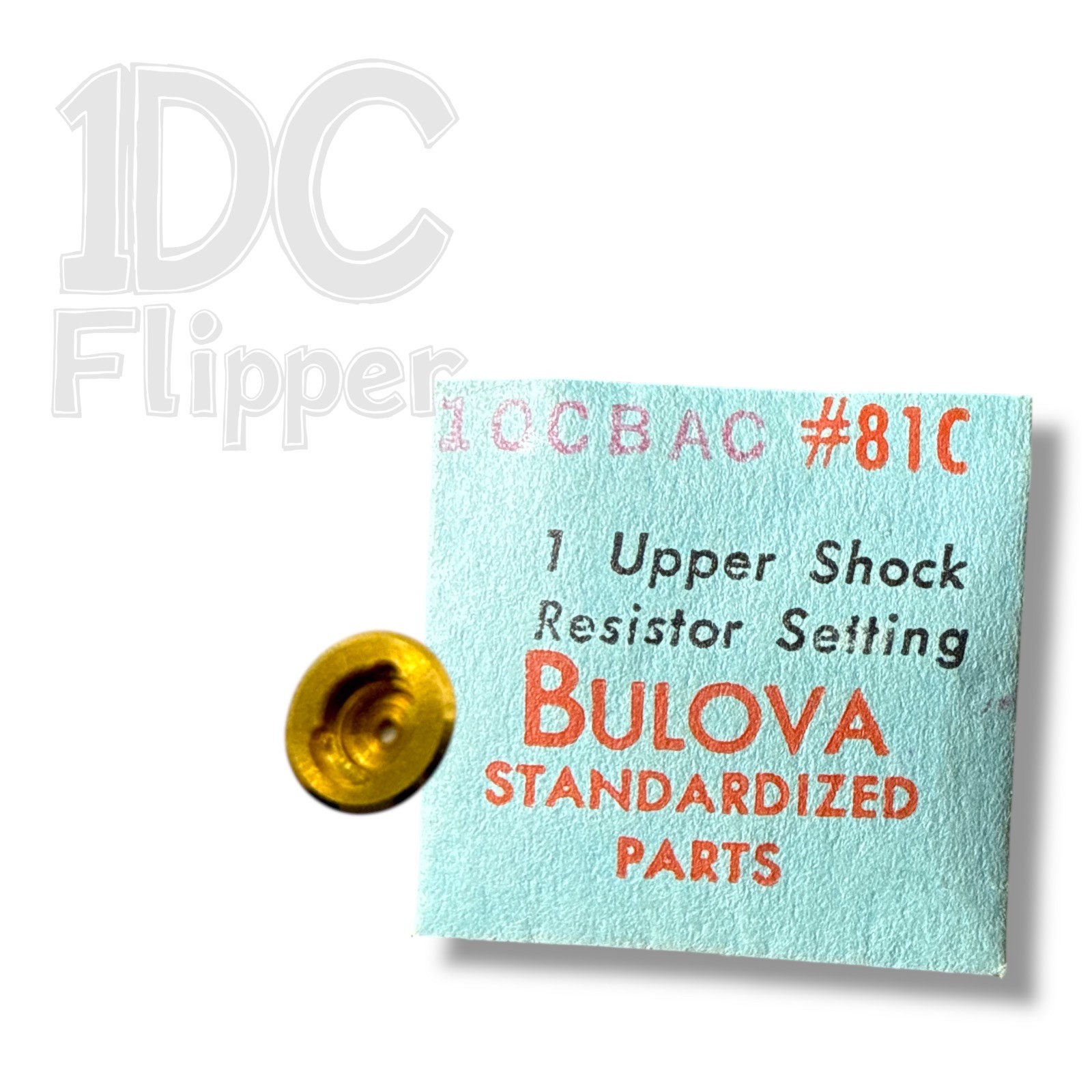 Bulova 10CBAC SHOCK RESIST SETTING #81C 11AC, 10BZ Fits Multiple, Read List!