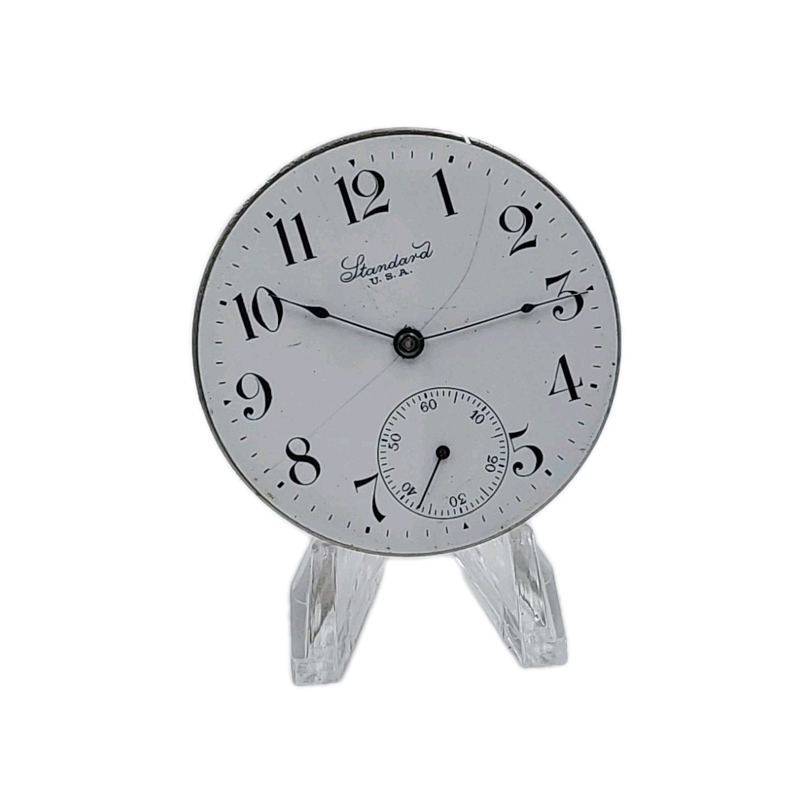 NY Standard 95 16s Movement Enamel Dial Hands Pocket Watch Parts Video 1877