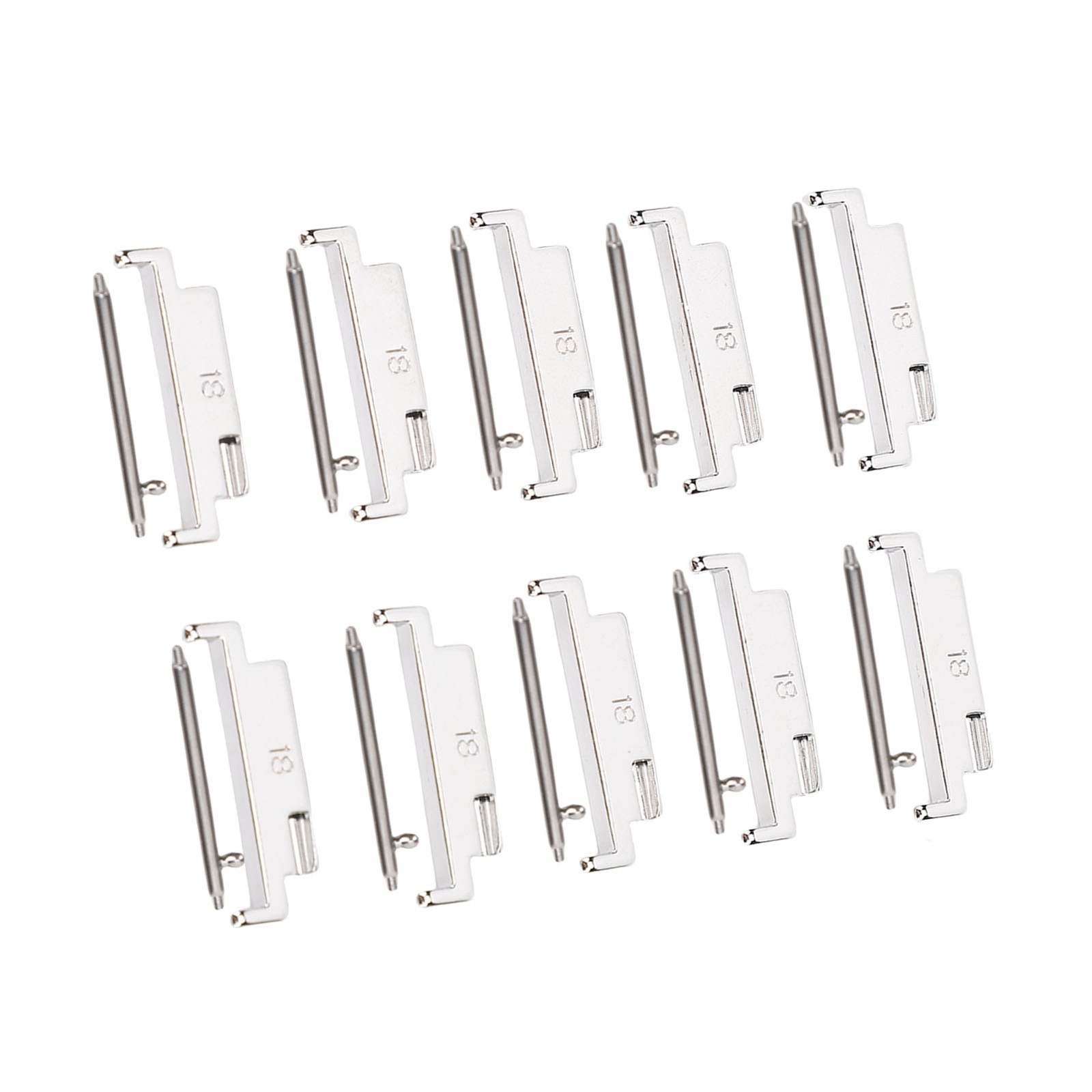 5 Pair Metal Watch Band Adapter Set For 18-22mm Watch Band Adapter