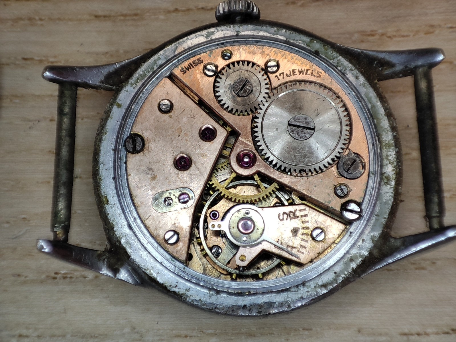 fef 190 douglas Watch movement – 29.4 mm – for parts and spares