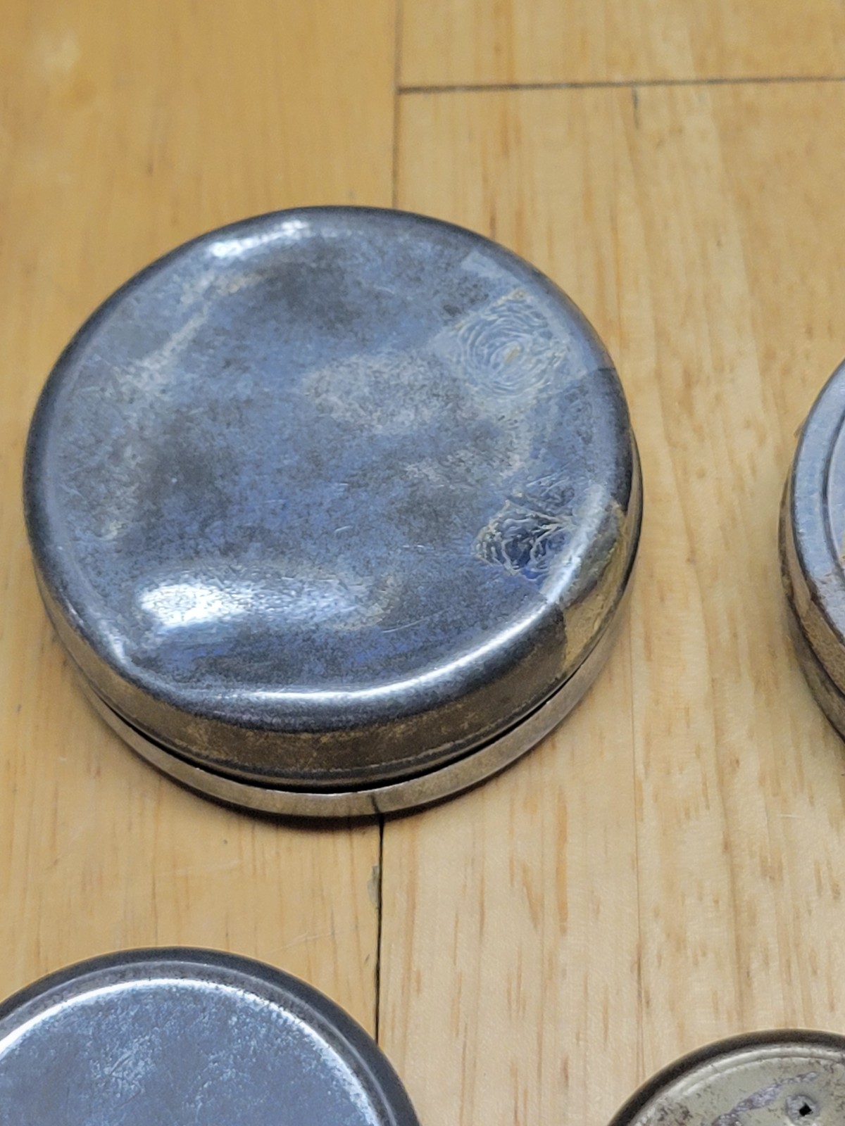 11 Watchmaker Tins for Parts or Movements Complete with Lids 2” Wide LT3