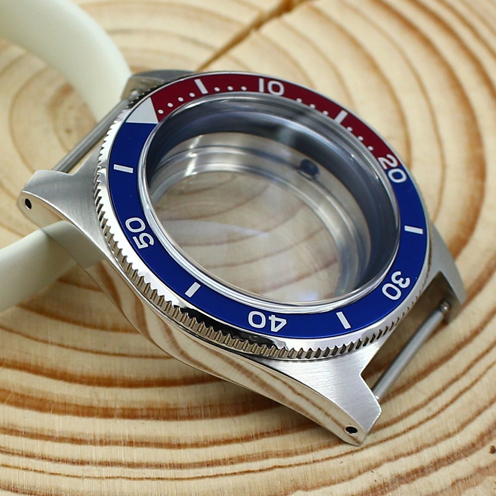 40mm 62MAS Mod Stainless Watch Case Sapphire For Seiko NH34 NH35 NH36 NH38
