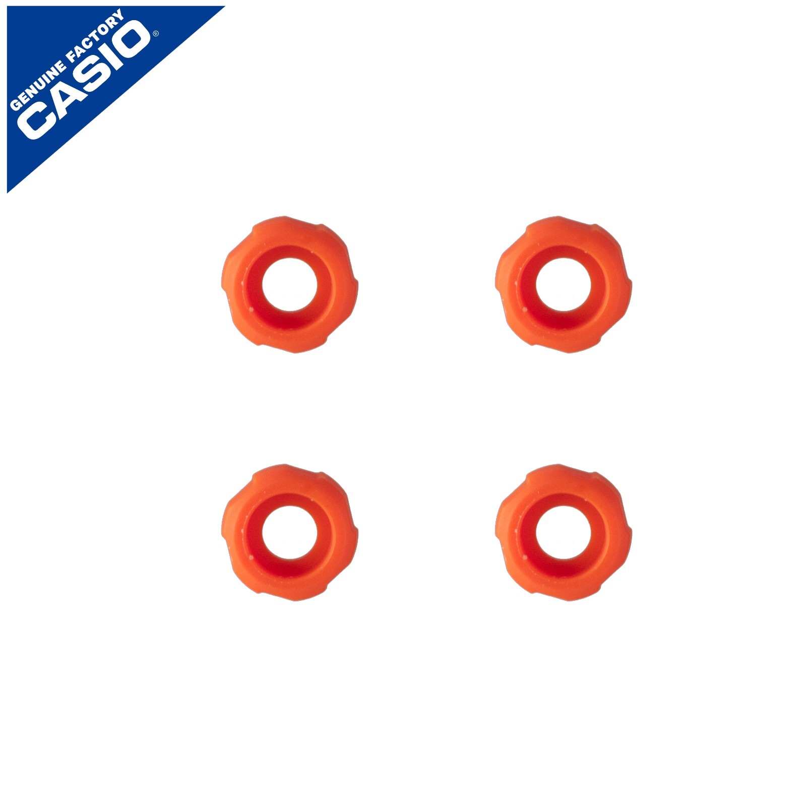 Genuine Casio Washer for GW-4000R GW 4000R 4000 A1100R A1100 ORANGE SET OF FOUR