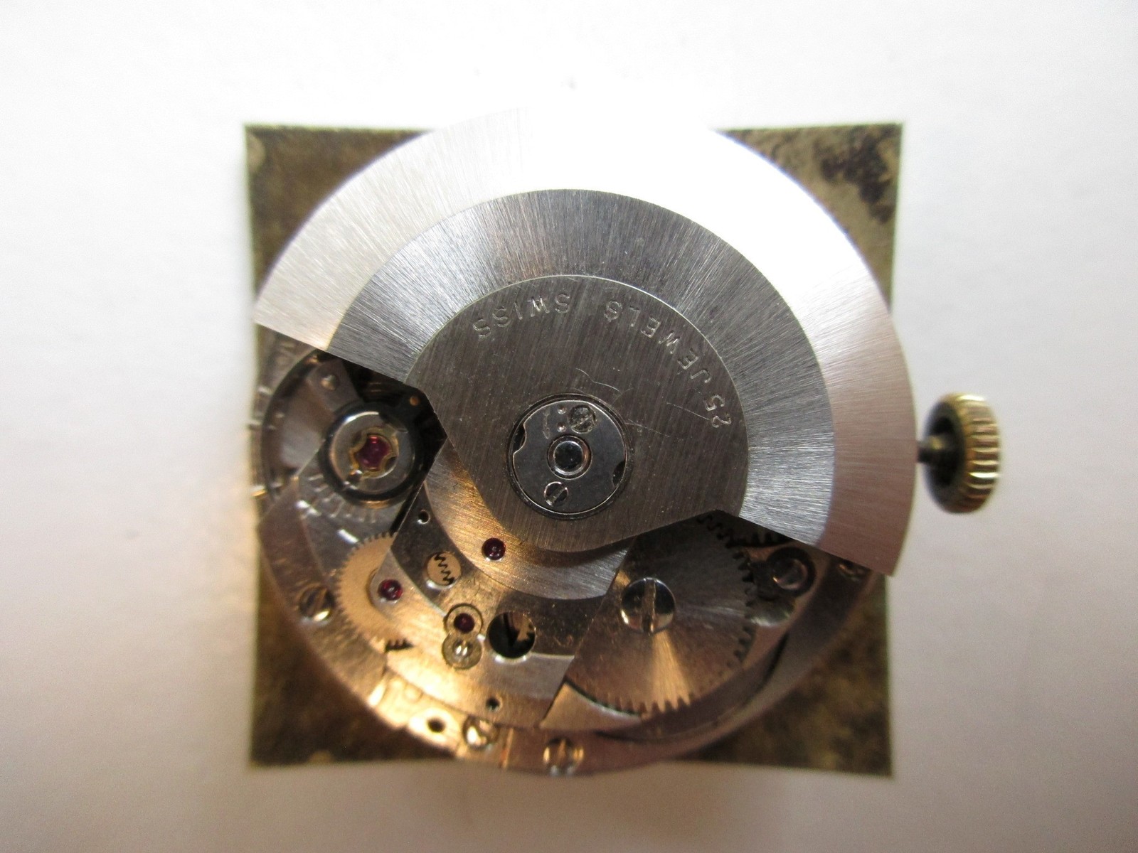 AS A. Schild cal. 1700/01 Swiss automatic watch movement – date at 4-5 – running