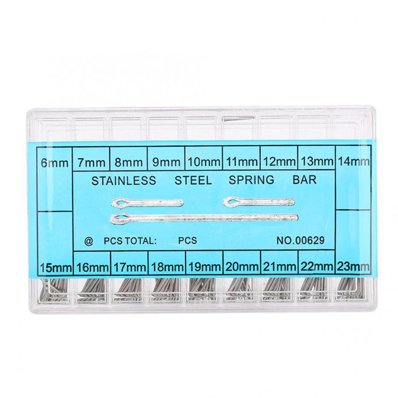 360pcs 6mm-23mm Watch Band Link Cotter Pin Watch Bracelet Strap Link Pins Kit