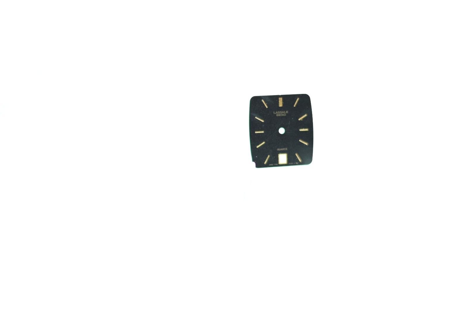 LASSALE SEIKO QUARTZ TANK WRIST WATCH DIAL 7759-5030 D (KS)