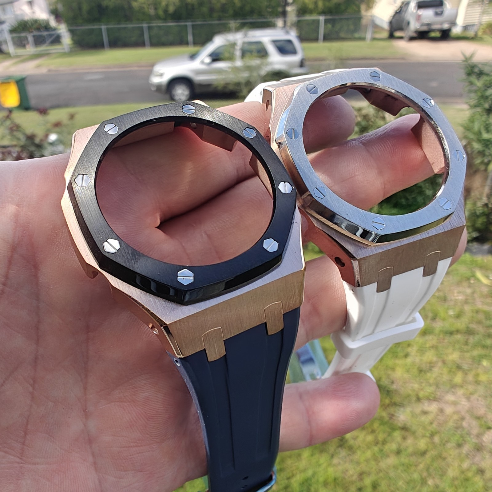 New! Casio Oak GA2100 GAB2100 Mod Case and Strap (Very High Quality)
