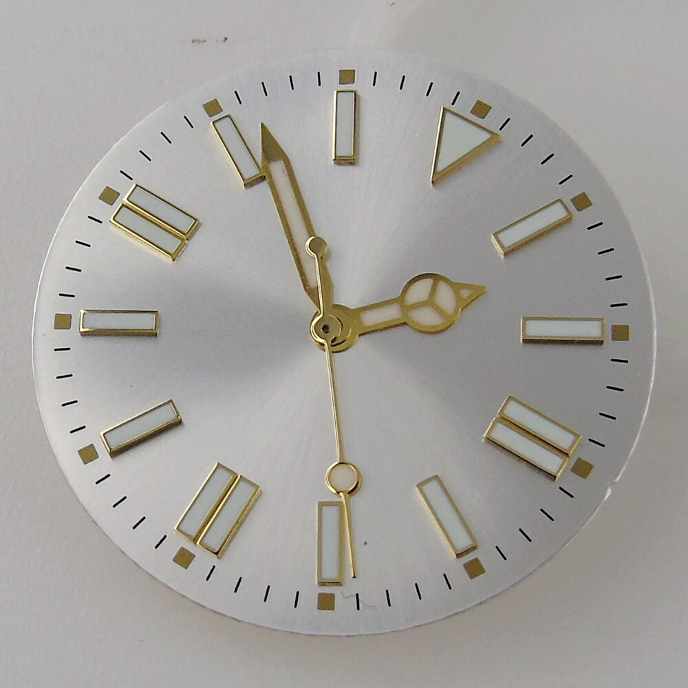 31mm/28.5mm Watch Dial +Hands For NH35 Miyota8215 ETA 2836 2824 DG2813 Luminous